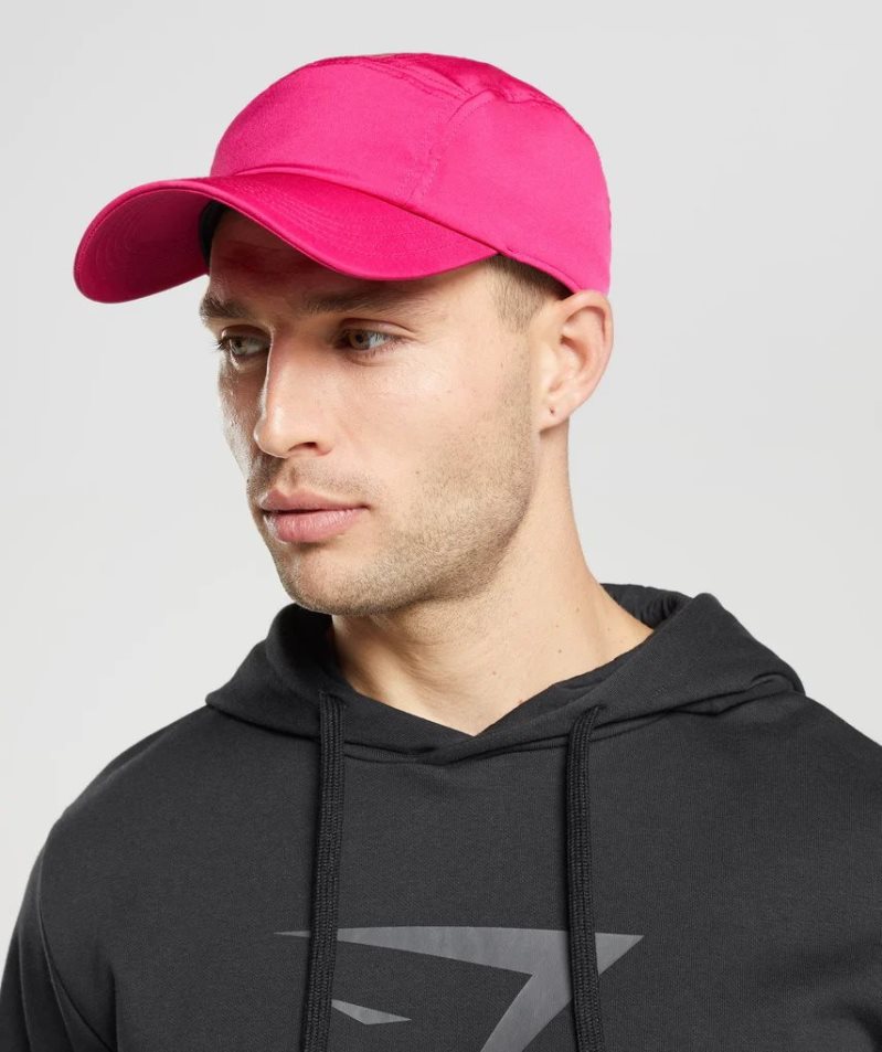 Gymshark Logo 5 Panel Caps Pink | NZ 1CRAZF